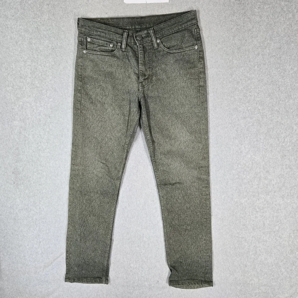 Levi's 511 Men Jeans 31X30 Green Denim 29.5